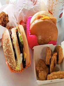 1pc/4pcs Reusable Expandable Burger Rack, Silicone Rack, Burger Holder Tool, Storage Rack, Kitchen Storage Box - Use This Expandable Silicone Burger Rack To Make Delicious Burgers Even Easier! - Multicolor - View 2