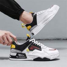 Pantofi casual pentru bărbați, pantofi sport, pantofi pentru skateboard la modă, încălțăminte de primăvară/vară pentru studenți - Negru - Vizualizare 4