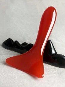 Face Scraping Massage Tool, Non-Allergic Gua Sha Board Suitable For Face, Eyes, Neck, Body - Manual Use - Multicolor - View 10