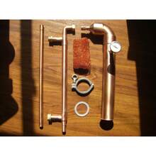 Beer Keg Kit 2" Inch Copper Moonshine Still Pot Still Distillation Column - Bronze - View 3