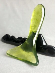 Face Scraping Massage Tool, Non-Allergic Gua Sha Board Suitable For Face, Eyes, Neck, Body - Manual Use - Multicolor - View 11