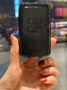 1 Pc 4 Buttons TPU Car Smart Key Case Cover, Fit For Renault Captur Koleos Kadjar Arkana Megane Duster Sandero Accessories, Practical And Convenient - Multicolor - View 14