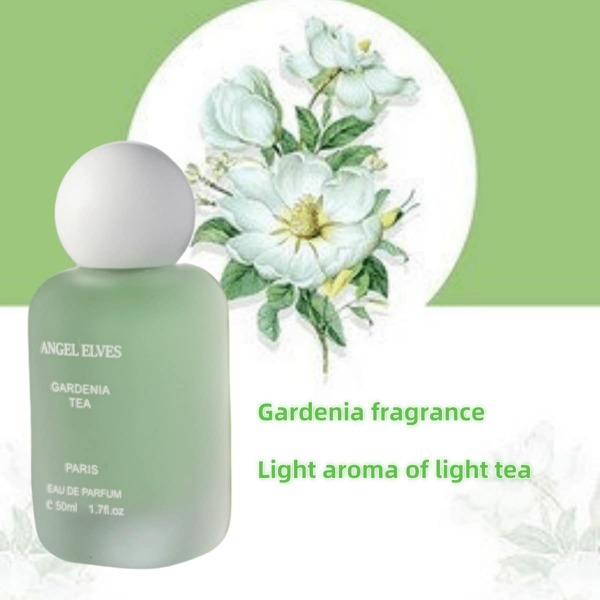 50ML Gardenia Scented Tea Light Fragrance Ladies' Perfume, Fresh And Lasting Fragrance, Intoxicating Passion Of Strawberry Fragrance, Full Of Women's Gentle, Confident, Firm And Replenishing Fragrance, Makes You Feel Good All Day Long