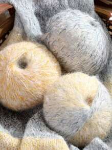 Włóczka Premium Multicolor Firework 50g Bundle – Mieszanka akrylowa Rzemieślnicza włóczka do robienia na drutach DIY – Idealna na jesień i zimę Damskie swetry, kardigany, kurtki, szale i szaliki