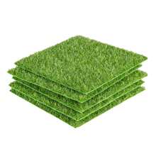 15 厘米 X 15 厘米人造苔藓草坪人造苔藓地衣多肉植物微观世界 DIY 植绒草垫苔藓装饰材料最佳礼物 - 綠色 - 查看 11