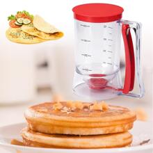 1pc Batter Dispenser, Cup Cake Specific Batter Distributor, Hand-Held Batter Funnel Dispenser, Cupcake, Waffle, Muffin, Pancake, Crepe Maker, Home Cooking Utensil With Measurement Labels, House Kitchen Essential, Kitchen Accessory, Baking Products, Baking Tool - Purple - View 8