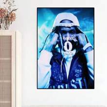 1 pezzo di poster e quadro d'arte da parete, senza cornice, con stampa e dipinto famoso di rapper, adatto per camere da letto e soggiorni di stile pop - Multicolore - Visualizzare 25