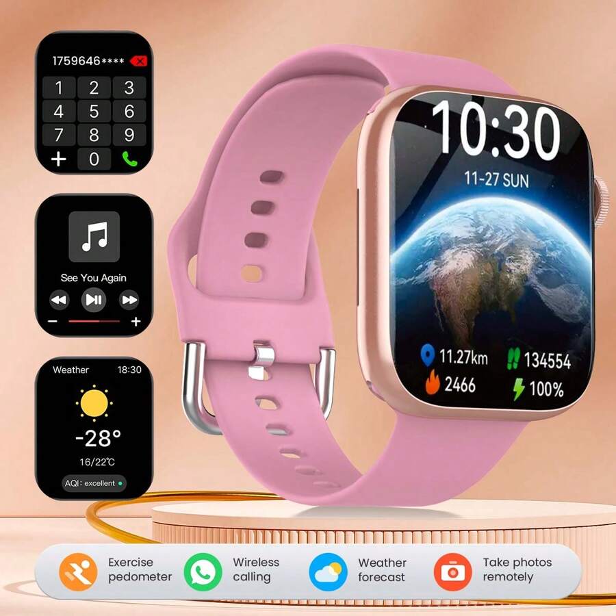 Smart Watch For Listening To Music, Answering Calls And Checking Messages