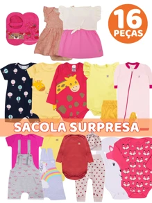 Baby Surprise Bag 20 PIECES!! - Màu Hồng baby - Xem 1