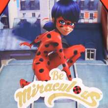 Miraculous Ladybug Pyjamas | Ladybird Polka Dot Girls PJs | Kids Long Sleeve Pyjamas - Red - View 3