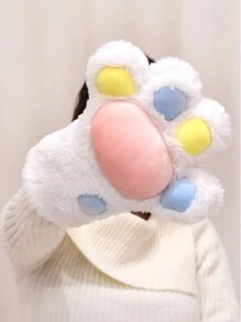 Black Furry Paws Fluffy Plushies Fursuit, White Therian Paws Therian Stuff Therian Gear, Cute Cat Paw Gloves Gloves With Claws, Furry Stuff Wolf Paws Gloves Fox Paws, Cosplay Furry Costume Christmas Decorations Friends Gifts - Multicolor - View 10