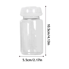 1pc 125ml Breast Milk Storage Bottle, Standard Neck PP Material Milk Collection Bottle, Leakproof And Refrigerator-Safe, Compatible With Replacement Nipples, Convenient For Outdoor And Daily Use - Multicolor - View 10