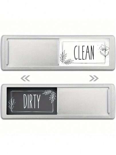 1pc Stylish Dishwasher Magnet Clean Dirty Sign, Ideal Clean Dirty Magnet For Dishwasher And Kitchen Organization Nice Office Or Home Decor, Dirty Clean Dishwasher Magnet With Strong Hold