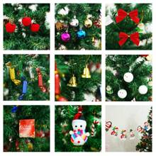 5ft Artificial Christmas Tree With LED Energy-Saving Lights, Including 109 Pendant Tree Skirts And Guardrails - màu xanh lá - Xem 5
