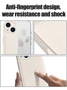 1 个米色定制手机壳，带有个性化 DIY 人物、烫印工艺、简约时尚的真皮防震手机壳、全覆盖防摔保护，是送给朋友、家人和自己的节日礼物。兼容 iPhone 16/15/14/13/12/11 Pro Max 和 Galaxy A55 A54 A53 A52 A51 A35 A34 A33 A32 A23 A21S A15 A14 A13 A12 A03 5G 4G。