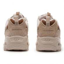 Skechers D'LITES系列熊猫图案轻便女士休闲运动鞋，款式150240-SDNT - 沙色/自然色 - 查看 5