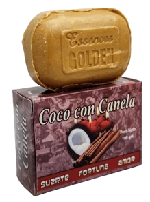 Jabon Esoterico Coco Canela Para Suerte Fortuna Amor - Café integral - Ver 2