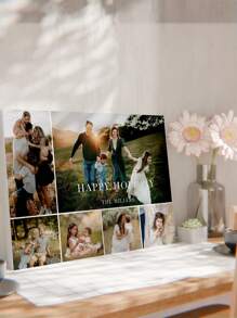 1 buc. Fotografii personalizate pe pânză imprimate - Imprimeuri pe pânză cu fotografiile tale pe tablouri personalizate pentru dormitor, sufragerie, nuntă, animal de companie, familie, dragoste, cuplu, prieten, tablou, fotografie, tablou înrămat - Fotografii-6 - Vizualizare 2