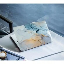 有 4 种大理石图案可供选择，并配有键盘保护膜。它与 MacBook Air Pro 保护套、13/14/15/16 英寸电脑保护套兼容，并配有键盘保护膜，A1370、A1534、A1502、A1707、A2337、A1932、A2179、A2338、A1706、A1708、A2681 塑料硬壳笔记本电脑保护套，黑色、蓝色大理石图案 A2485 A2442、A1466 A1369