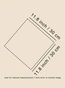 Baby Rainbow Pattern 3D Ear Decor Wipe Mouth Feeding Handkerchief - Orange - View 4