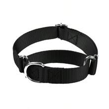 狗颈绳，适合户外散步，可调节狗颈绳，坚固的马丁格尔尼龙狗项圈，可调节柔软小狗宠物项圈，适用于小型大型犬训练控制，防止滑落 - 彩色 - 查看 9