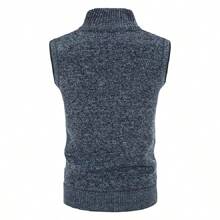 Chaleco Saco Sueter Chamarras Caballero Abrigos Para Hombre - Azul - Ver 2