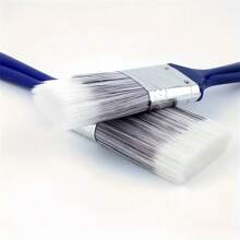 Set de 6 piezas Pinceles multiusos para pintar paredes, cerdas suaves de PET, duraderos, con mango de ABS, herramientas para pintura al óleo y decoración del hogar