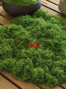 50/100/200g 人造苔藓藤蔓，可扩展且用途广泛，适用于花园装饰、景观美化和室内/室外使用，DIY 仿真苔藓草微景观布局，绿色植物草坪盆栽窗饰景观设计人造苔藓，情人节，生日毕业礼物，花园装饰，户外植物，园艺，假花 - 彩色 - 查看 18