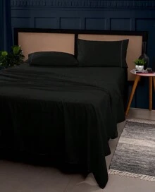 Flat Sheets - màu đen - Xem 1