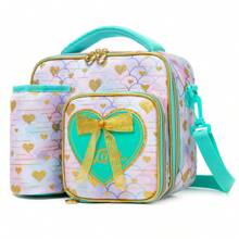 女孩青少年斜挎包 低位蝴蝶結圖案斜挎包 學校用 可重複使用青少年斜挎包 - Low and Bow - 查看 13