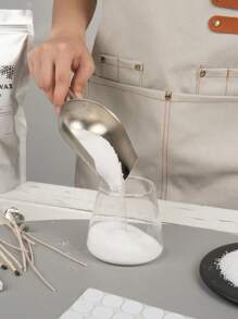 250g/500g/1000g Perlas de cera recargables, adecuadas para hacer velas, núcleos de velas, cera de flor de hielo, velas de perlas DIY, reutilizables. - Blanco - Ver 7