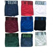 Set Of 5 Laycra Men's Adult Boxer Briefs Assorted Kit - Multicolor - View 1