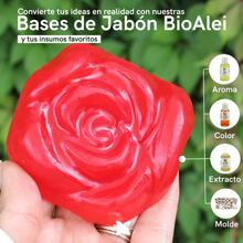 Base De Jabón De Glicerina Orgánica 1kg Para hacer Jabones - Blanco - Ver 3
