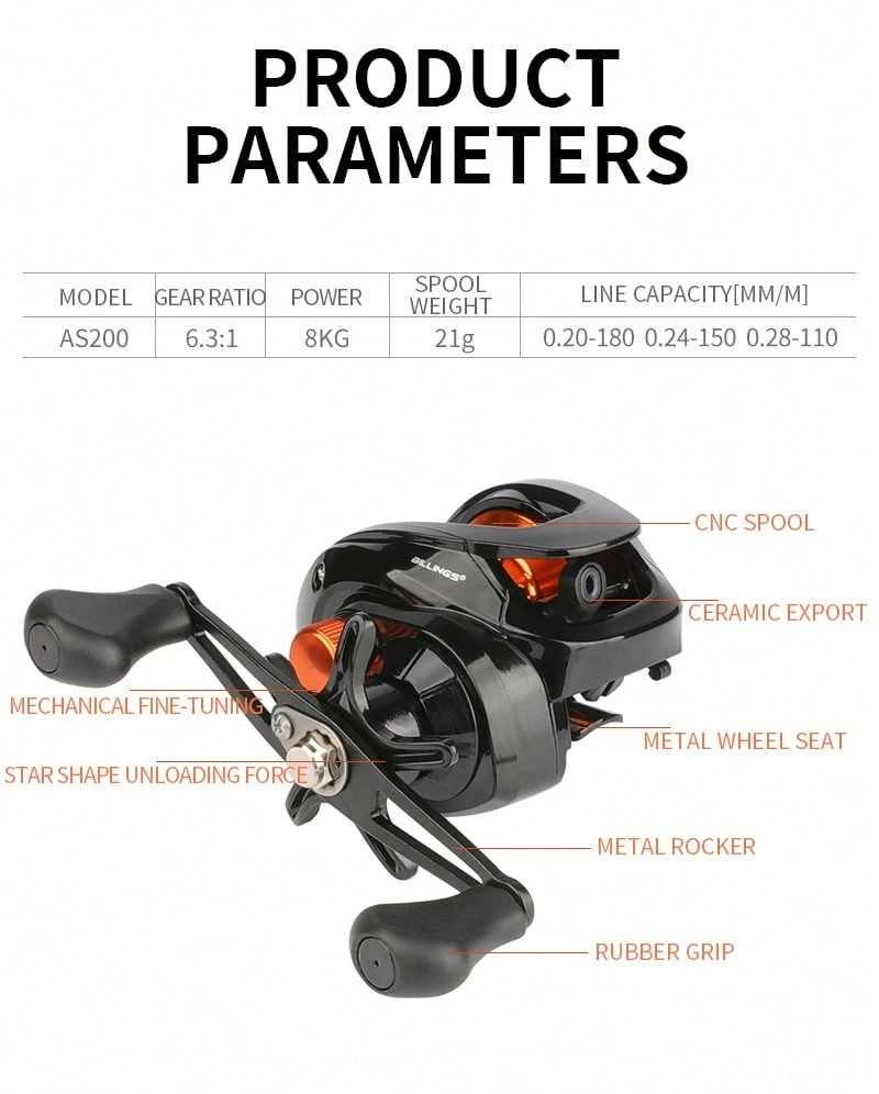 Mulinello Subacqueo In Acciaio Inox Con Linea Fluorescente 30m - Per Immersioni E Snorkeling - Foto 8