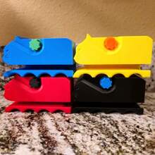 Cardboard Cutter For Cat Scratchers, 3D Printed Cardboard Box Cutter, Cardboard Cutter DIY Cat Scratchers, Handheld Cardboard Recycle Tool, Cardboard Cutter Tool, Gift Perfect For Cat Lovers(Blade Not Included) - Multicolor - View 8