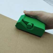 Cardboard Cutter For Cat Scratchers, 3D Printed Cardboard Box Cutter, Cardboard Cutter DIY Cat Scratchers, Handheld Cardboard Recycle Tool, Cardboard Cutter Tool, Gift Perfect For Cat Lovers(Blade Not Included) - Multicolor - View 5