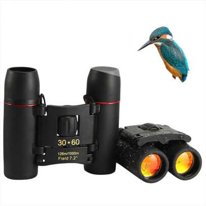 Fopnew Binoculares Profesionales Portátiles Hd Vision 30*60mm