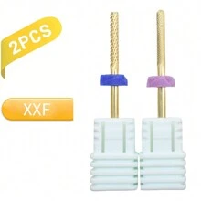 Pro Nail Professional Carbide Nail Drill Bits, Non-Abrasive Electric Nail File Tips For Dead Nail Removal, Nail Art Tools For Manicure And Pedicure(M,XXF) - Multicolor - View 14