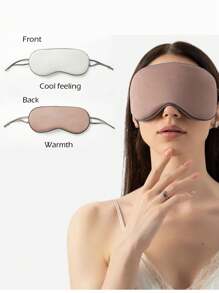 1 pieza Antifaz para dormir para personas que duermen de lado, hombres y mujeres, máscara para dormir que bloquea la luz, máscara de dormir 3D con forma contorneada, máscara de sueño suave y transpirable con correa elástica ajustable para vuelos, siesta, escuela, viajes, artículos esenciales para el hogar, antifaz, máscara para dormir - Multicolor - Ver 8