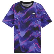 Puma F1 Neon Energy AOP T-Shirt - Men's - Purple/Black - View 1