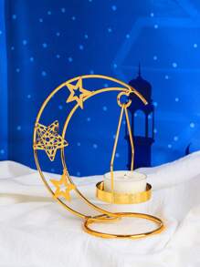 1 件 Rama 烛台浪漫欧式烛光晚餐婚礼装饰烛台餐桌中心装饰家居装饰 Rama 装饰星星、月亮、灯笼 - 彩色 - 查看 7