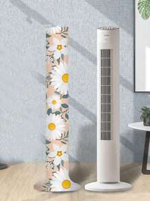 1 pièce Housse de protection ronde de luxe pour ventilateur anti-poussière. Abat-jour universel de ventilateur en soie de lait élastique pour housse de canapé