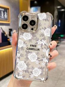 1 Stück neue Rose Malerei, elektroplattierter Vier-Ecken-Airbag stoßfester/verstärkter transparenter TPU Schutzhülle kompatibel mit iPhone/16 Pro Max/16 Pro/16/13 Pro Max/12 Pro Max 11, 15 Pro Max, 14 Pro Max/Galaxy, SAM/Honor/Note 13 Pro/S23 Ultra/S24 Ultra, internationale Version, nicht die Inlandsversion - Silber - Übersicht 5