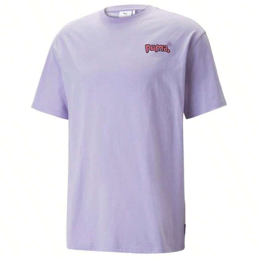 Ben Art Graphic T-Shirt - Men's - Vivid Violet/Multi - View 1