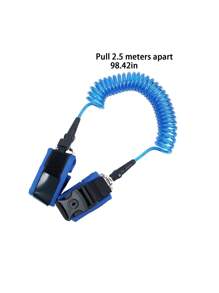 Anti Loss Wrist Link Toddler With Key Lock Children Walking Bracelet Rope For Children Loss Prevention Outing - Multicolor - View 14