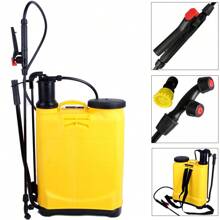 Pulvérisateur à pression pulvérisateur pour plantes pulvérisateur à dos 16 litres levier de pompe à section arrière de forme ergonomique - Jaune citron - Voir 1