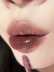GIRLCULT Unreal 高光泽变色龙液体唇膏 J77 温柔的爱，油基钻石闪耀唇彩，金属光泽，浓郁珠光妆效，持久显色，全息无滑石粉 3.5毫升/0.12液盎司，赠品 - J77 Tender Love - 查看 3