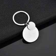 1 件经典个性化定制不锈钢可爱宠物吊坠，可用作钥匙扣、宠物身份标签、最佳朋友节日周年纪念礼物、礼盒包装 - 多 - 查看 8