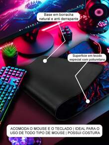 Gaming Mouse Pad For Desktop With Stitched Edge And Various Anime Prints AI 2 - 滑鼠墊4631 - 查看 4