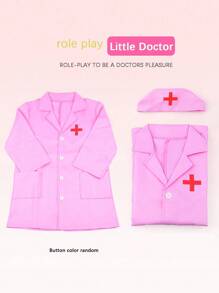 Christmas Decoration Doctor Children's Roleplay Toy Set Doctor Nurse Costume Set Interactive Toys Stage Performance Props (Some Accessories Colors & Styles Are Random),Doctor Outfit Kids,Nurse Toys,Kids Dress Up Costumes,Costume Doctor,Nurse Christmas,Kids Doctor Toys,Vet Toy,Kids Costume Doctor,Doctor Outfit Kids,Kids Doctor Costume,Kids Doctor,Doctor Nurse - Multicolor - View 7
